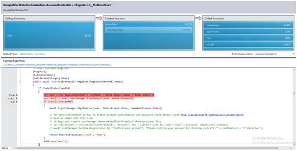 Visual studio profiler как пользоваться