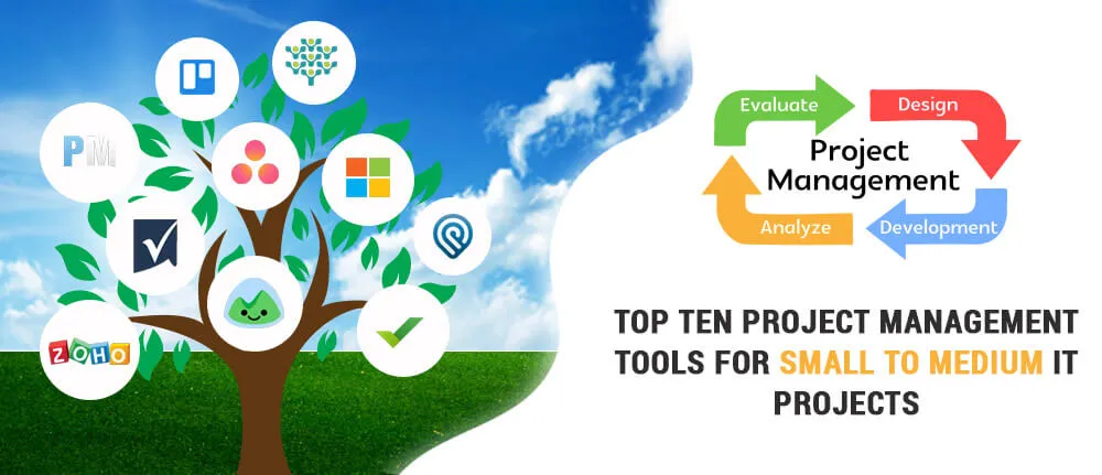 Top ten project management tools for small to medium IT projects